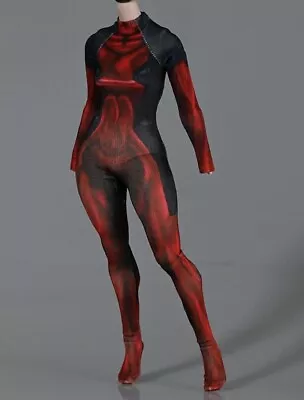 Buy 1/6 Deadpool Tight Body Suit For 12  Female Figure Hot Toys Phicen Worldbox • 32.39£