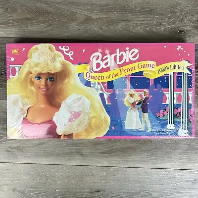 Buy 1991 Barbie Queen Of The Prom Board Game #5069  Golden Games New Sealed • 60.58£