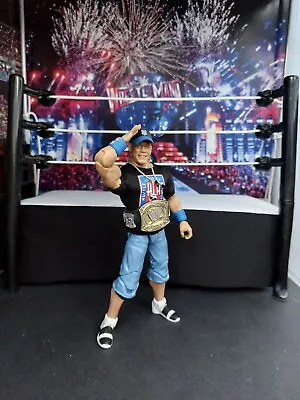 Buy WWE Mattel Elite John Cena Top Pick With Spinner Title Belt • 30£