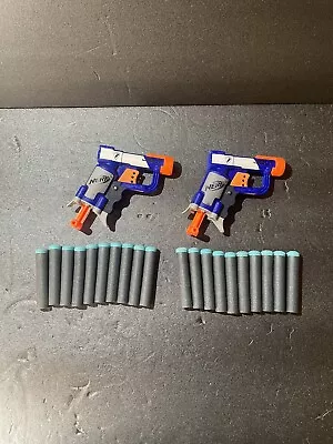 Buy NERF N-Strike Elite | Jolt Gun Blaster Gun X2 & 20 Darts | TESTED & WORKING • 9.99£