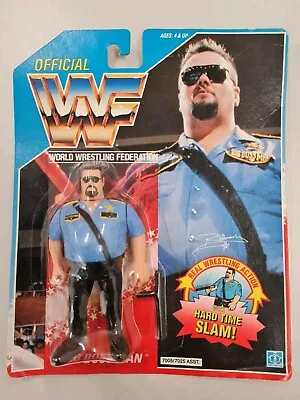 Buy WWF Hasbro Big Boss Man Wrestling Figure Misb New Sealed Vintage Action Figure • 185.39£