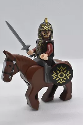 Buy King Theoden (and Horse) - LEGO LOTR Minifigures - Lor021 - 9474 • 69.99£