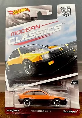 Buy Hot Wheels ‘85 Honda CR-X Modern Classics Car Culture 2017 Die-cast • 20£