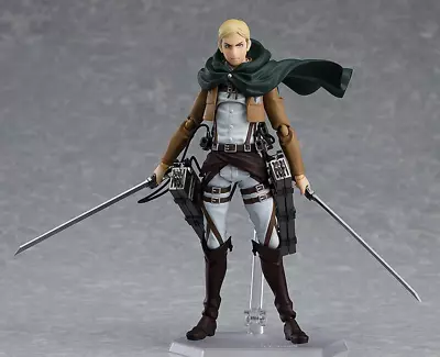 Buy Figma 446 Erwin Smith (Attack On Titan) Max Factory Figure • 101.17£