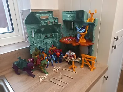 Buy Motu Castle Greyskull , Figures & Accessories, Mattel 1982 • 55£