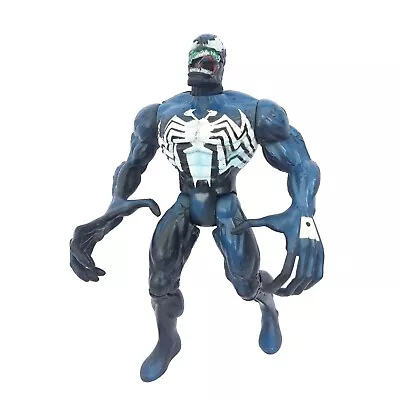 Buy Spider-Man Venom 6  Articulated Action Figure Marvel Toy Biz 1997 Vintage Blue • 9.99£