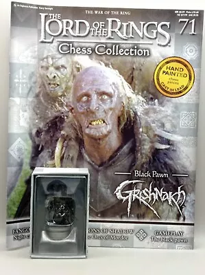 Buy Eaglemoss Lord Of The Rings Chess Collection Grishnakh Issue 71 With Magazine • 35£