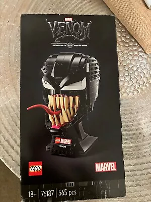 Buy Rare Brand New Marvel Venom Head Lego Set In Unopened Box. ID No. 76187 • 65£