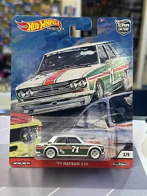 Buy Hot Wheels Premium Car Culture Door Slammer '71 Datsun 510 • 19.99£