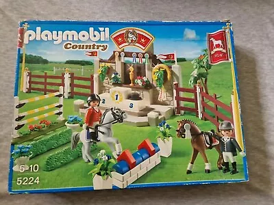 Buy Playmobil 5224 Horse Riding Equestrian Show Set • 14.99£