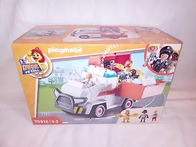Buy Playmobil DUCK ON CALL - Ambulance Emergency Vehicle - Set 70916 VGC Boxed • 12.99£