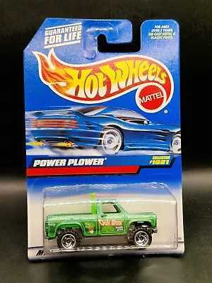 Buy Hot Wheels Power Plower Green Pick Up Truck (B23) • 3.99£