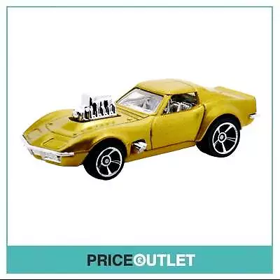 Buy Hot Wheels Screen Time - '68 Corvette Gas Monkey Garage (Gold) - Damaged Box • 7.99£