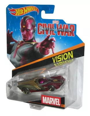 Buy Marvel Hot Wheels Captain America Civil War Vision (2015) Mattel Toy Car #31 - • 16.51£