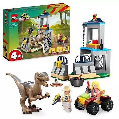 Buy LEGO Jurassic Park Velociraptor Escape 76957 - New - Fast Dispatch • 23.99£
