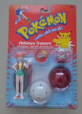 Buy Hasbro 1999 Pokemon Trainers: Misty & Jigglypuff Figure (Sealed/unopened) RARE! • 119.99£
