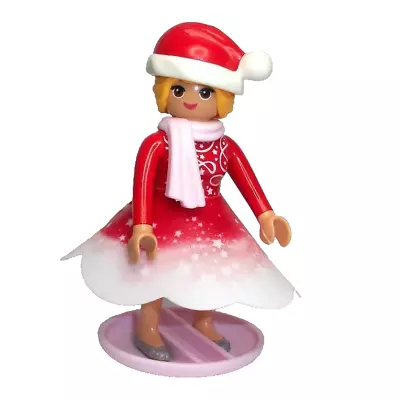 Buy Playmobil Christmas / Xmas Magic Figure - Princess Lady & Winter Hat   - NEW • 6.30£