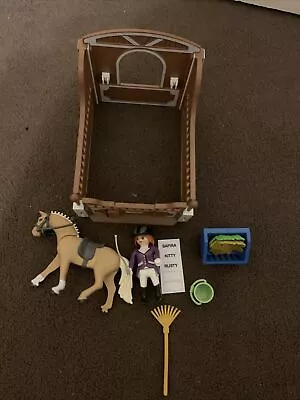 Buy Playmobil Dressage Horse And Stall • 5£