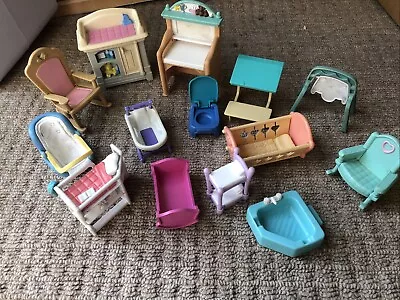 Buy Fisher Price Vintage Loving Family Dolls House Furniture. • 6£