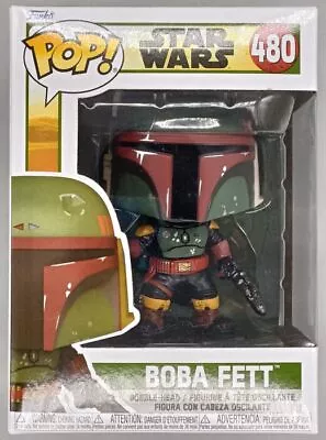 Buy #480 Boba Fett - Star Wars Book Of Boba Fett - Funko POP With POP Protector • 15.99£