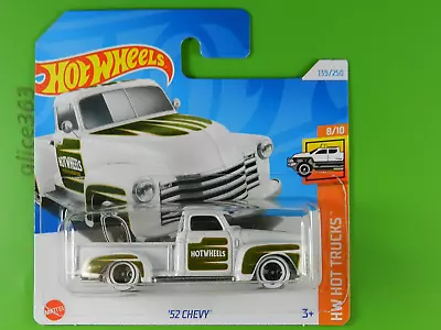 Buy Hot Wheels 2024 - '52 Chevy - Hw Hot Trucks - 139 - New Original Packaging • 3.22£