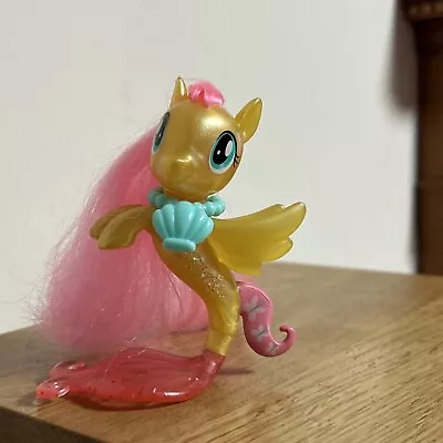 Buy My Little Pony  G4 Movie Figure  Fluttershy Sea Pony Brushable Glitter Pearly • 2.50£