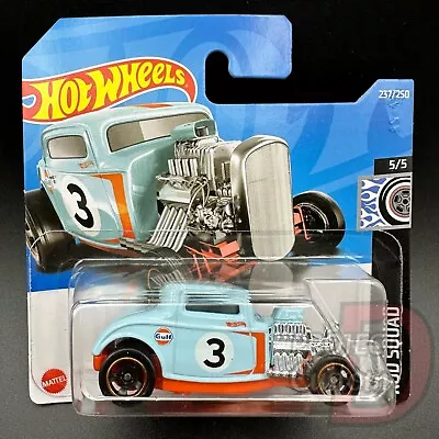 Buy Hot Wheels '32 Ford Gulf Blue Rod Squad 2022 5/5 237/250 New P Case • 3.99£