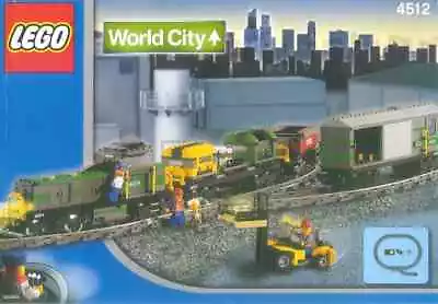Buy Lego 4512 - 9V - World City Cargo Train • 199.99£