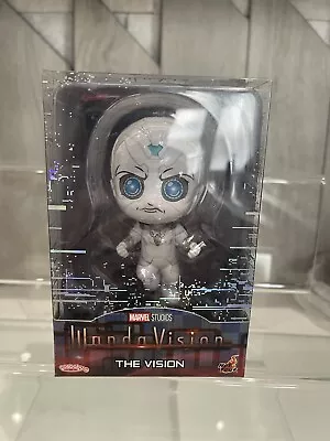 Buy Marvel Studios WandaVision The Vision Hot Toys Cosbaby Bobble Head Figure Boxed • 34.99£