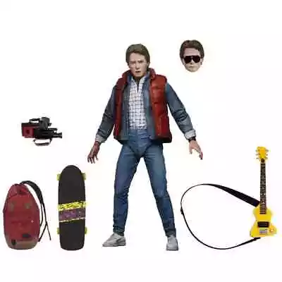 Buy NECA Back To The Future Marty Mcfly W Guitar 7  Action Figure Ultimate Official • 38.99£
