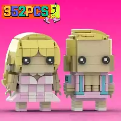 Buy Brickheadz ¤ BARBIE & KEN ¤ 352 Piece Construction ¤ Building Blocks ¤ NEW • 33.37£