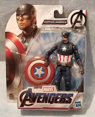Buy Marvel Avengers Captain America  6  Action Figure Hasbro New & Sealed  • 12.99£
