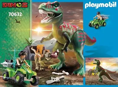 Buy Playmobil 71183 Dinosaur T-Rex Attack Promo Set • 11.50£