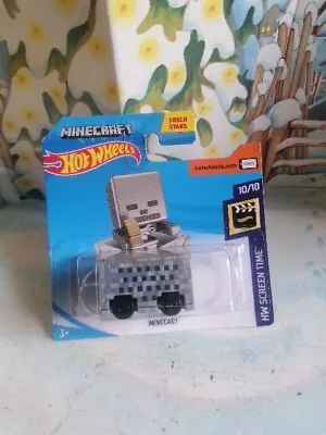 Buy Car - Mattel - Hot Wheels New Minecart Minecraft  • 8.09£