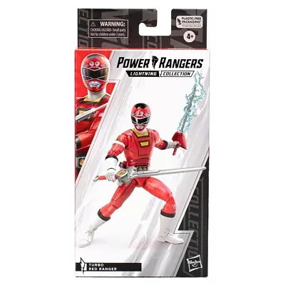 Buy Power Rangers Lightning Collection Turbo Red Ranger  • 44£