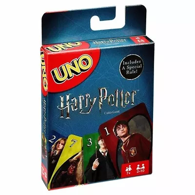 Buy New UNO Harry Potter 112 Family Card Game Wild Flip Party Children Gift UK • 4.89£