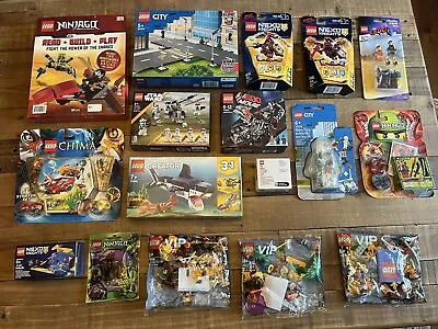 Buy 15+ Lego BNIB Set Bundle (Nexo Knights, Star Wars, Ninjago, City, Creator Etc.) • 79.99£