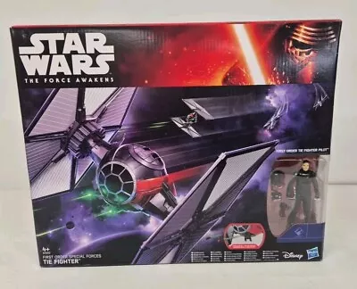 Buy Hasbro Star Wars Force Awakens First Order Tie Fighter B3920 Boxed Sealed  • 22.99£