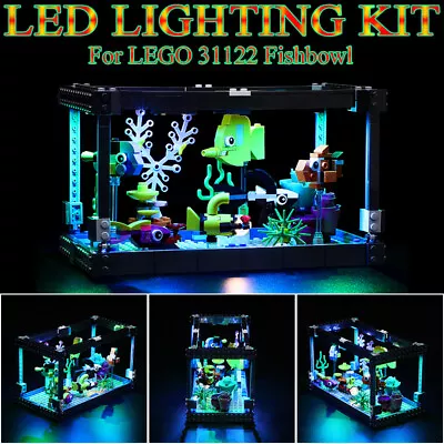 Buy LED Light Kit For LEGOs Fish Tank Creator 31122 No Model • 16.79£