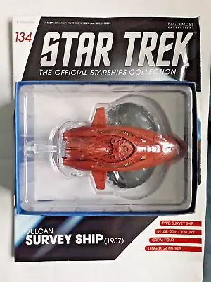 Buy Vulcan Survey Ship (1957) - Star Trek Starships Collection Magazine Issue 134 • 6.99£