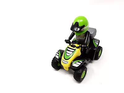 Buy Playmobil 4427 Pull Back & Go Racing All Terrain Vehicle ATV Quad Bike & Rider • 7£