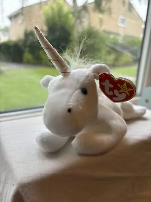 Buy Ty - Beanie Babies - MYSTIC The UNICORN With Tag • 5£