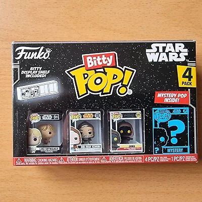 Buy Funko Bitty Pop Star Wars Luke Skywalker 4 Pack Miniature Vinyl Figures Free P&P • 10.98£