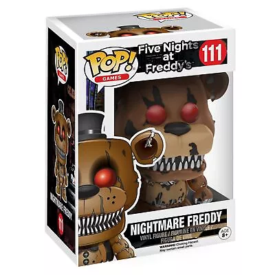 Buy Funko Pop! Games: Five Nights At Freddy's (FNAF) - Nightmare Freddy - Collectabl • 15.56£