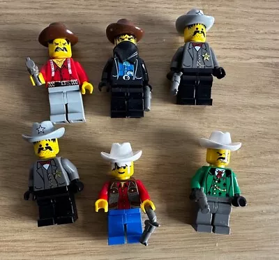 Buy 6 Vintage Lego Western Minifigures • 9.99£