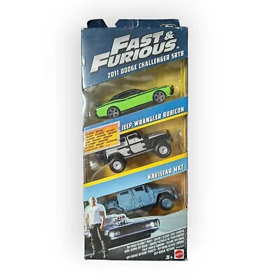 Buy Rare Fast & Furious Off-Road Octane Pack 3 Vehicle Set Mattel  FCG05 Exclusive! • 18.99£