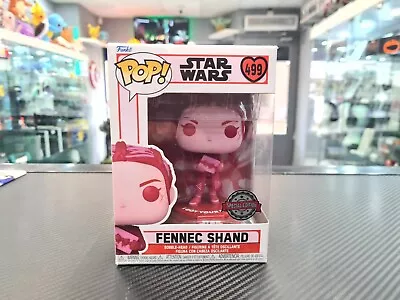 Buy Star Wars Valentines Fennec Shand Special Edition #499 Funko Pop! Fast Delivery • 6.55£