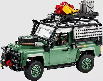 Buy *NEW* Build Blocks ICONS - Land Rover Classic Defender 90 2336 PIECES (10317) • 75£