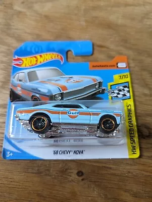 Buy Hot Wheels 68 Chevy Nova Gulf • 3.53£