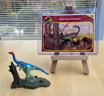 Buy Vintage Kenner JURASSIC PARK Die-Cast Metal Gallimimus With Promo Card #22 • 19.95£